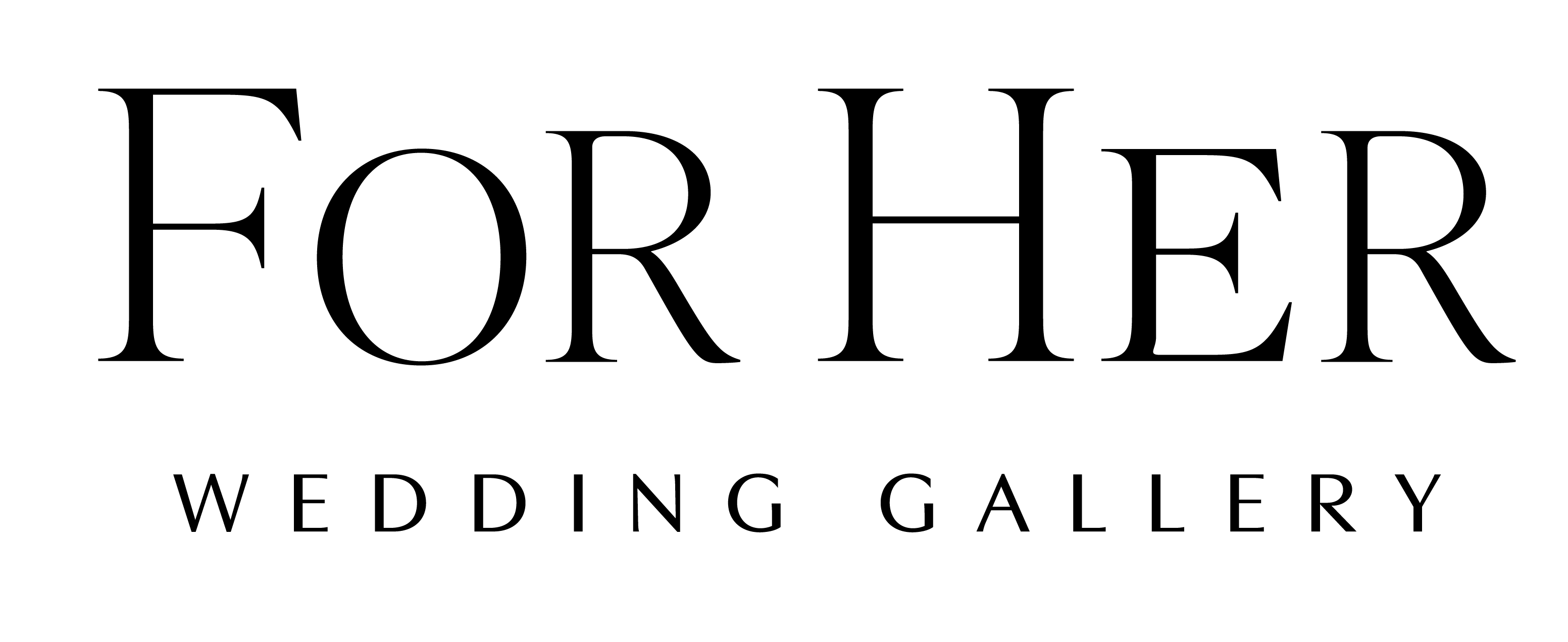 For Her Wedding Gallery Logo